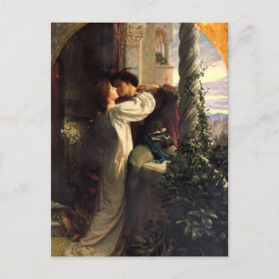 Romeo & Juliet by Frank Dicksee Postcard