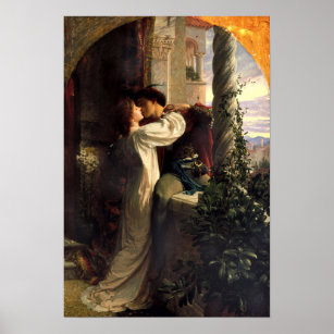 Romeo & Juliet by Frank Dicksee Poster