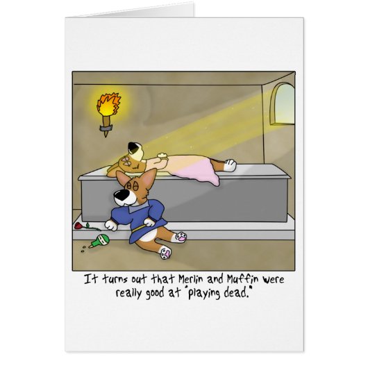 Romeo & Juliet Corgi Card (Front)