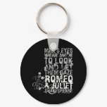 Romeo & Juliet Men Quote Keychain