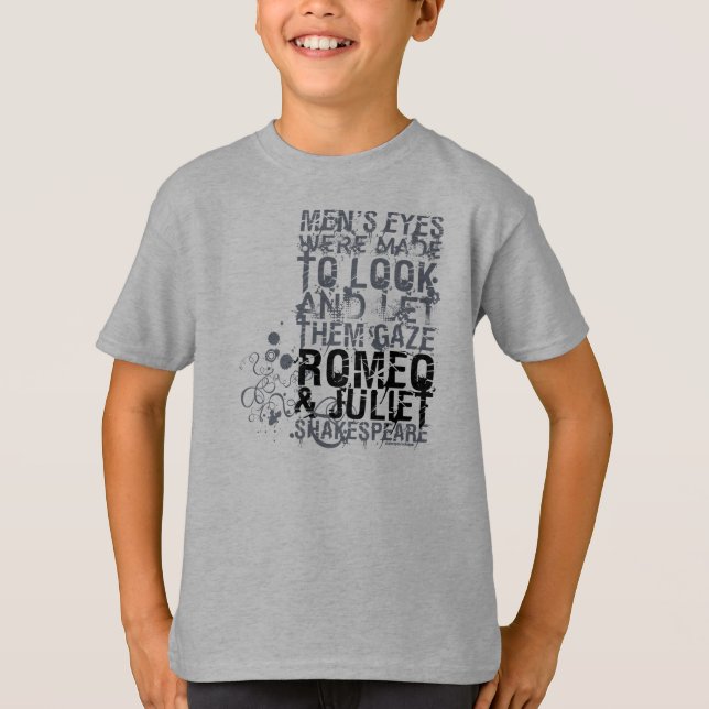Romeo & Juliet Men Quote T-Shirt (Front)