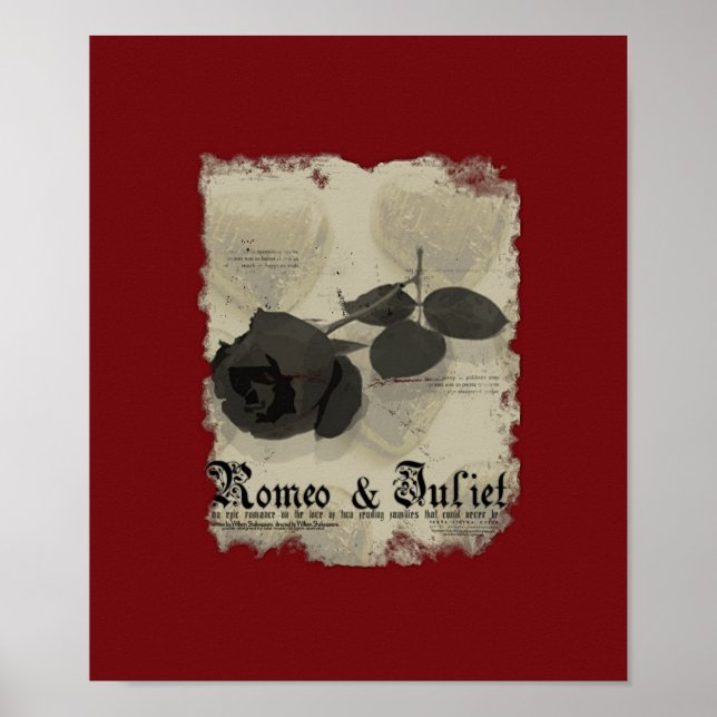 Romeo & Juliet Mock Movie Poster (Front)