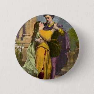 Romeo & Juliet Pinback Button