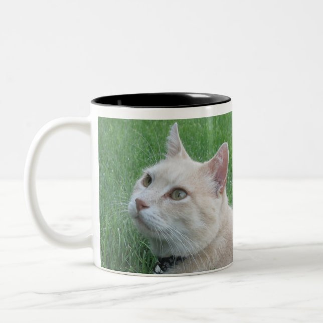 Romeo The Cat Coffee Mug (Left)