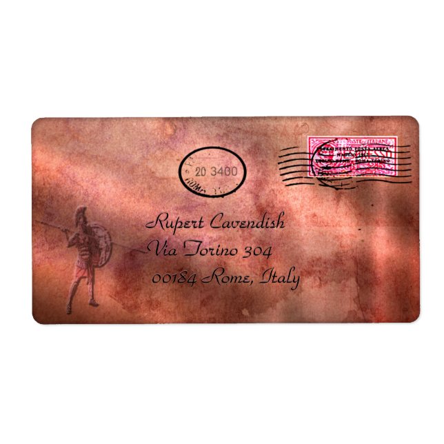 Romera Customizable Label (Front)