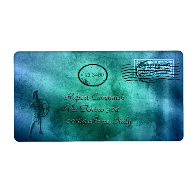 Romera Palermo Customizable Label (Front)