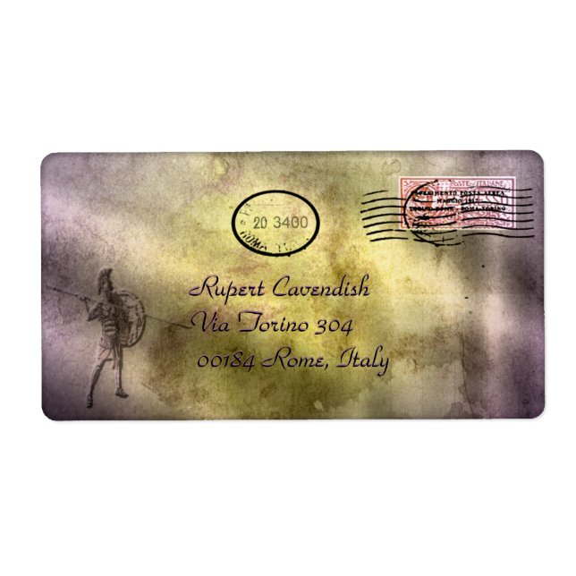 Romera Verbicaro Customizable Label (Front)