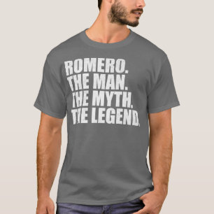 RomeroRomero Family name Romero last Name Romero S T-Shirt