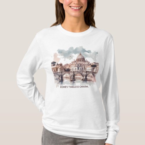 Romes Timeless Charm Italy Europe T_Shirt