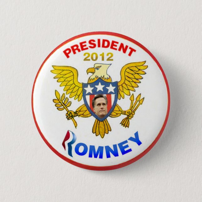 Romney 2012 button (Front)