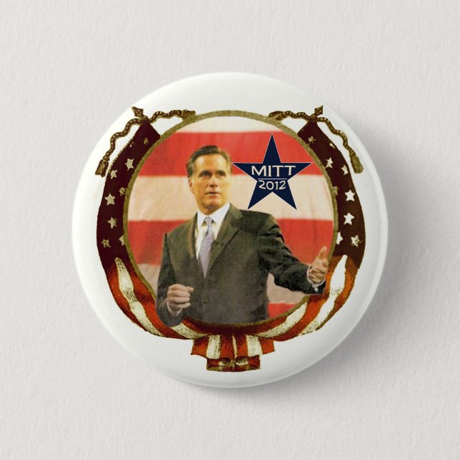 Romney 2012 button (Front)