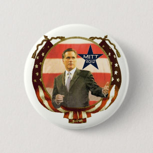 Romney 2012 button