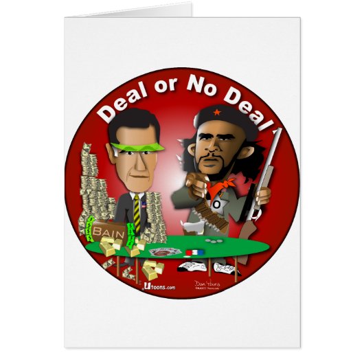 Romney and Che Obama Cards (Front)