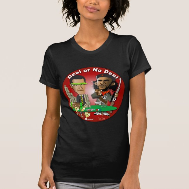 Romney and Che Obama T-Shirt (Front)