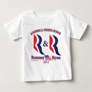 Romney and Ryan Baby T-Shirt