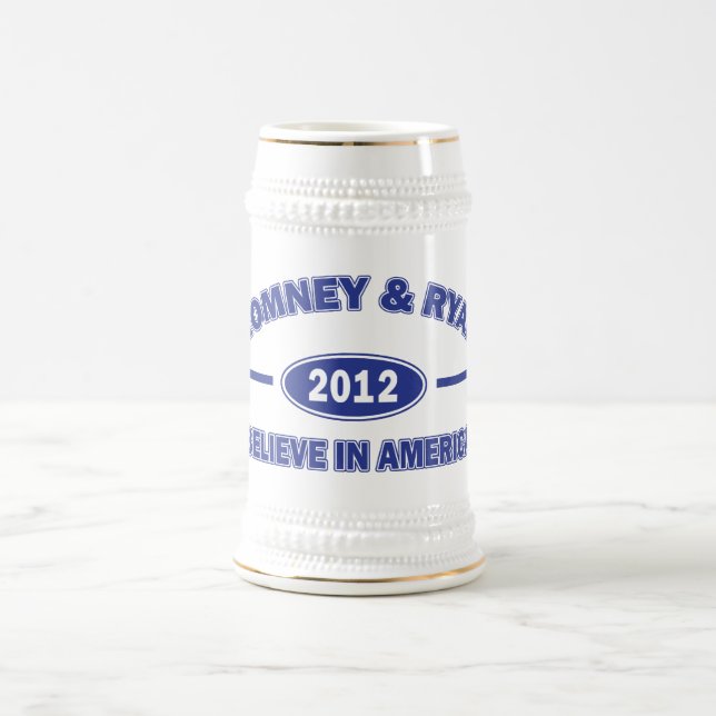 Romney and Ryan Believe Beer Stein (Center)