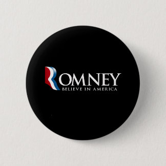 Romney - Believe in America - Pinback Button