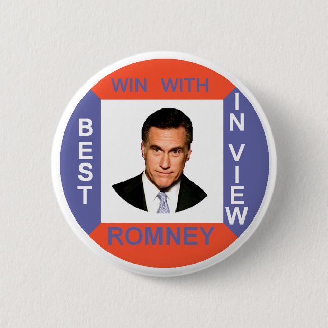 ROMNEY BUTTON (Front)