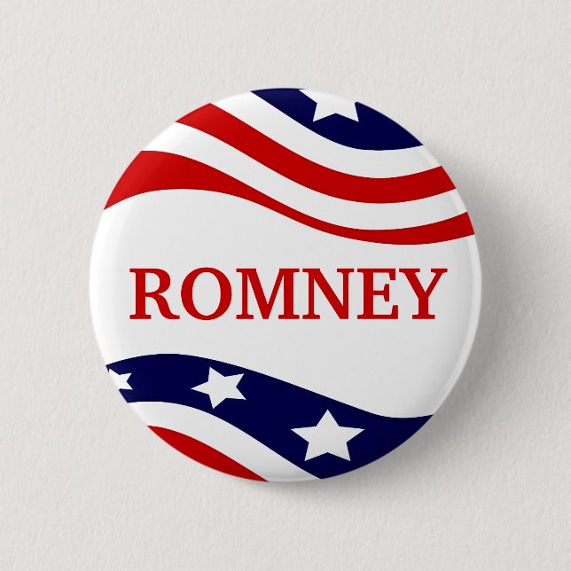 Romney Campaign Button (Front)