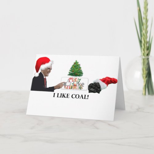Romney Christmas Coal Holiday Card