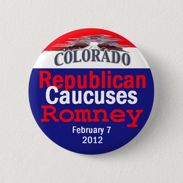 Romney Colorado Button (Front)