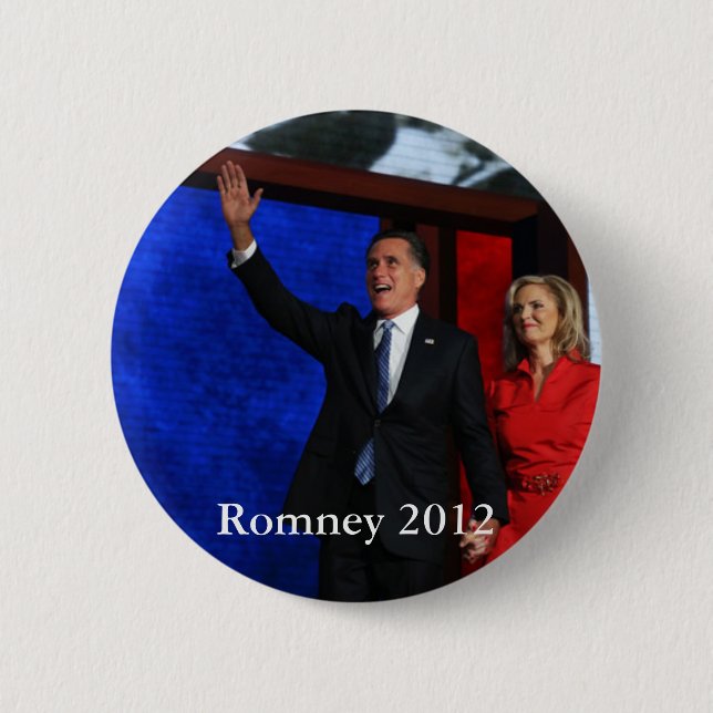 Romney for President Button (Front)