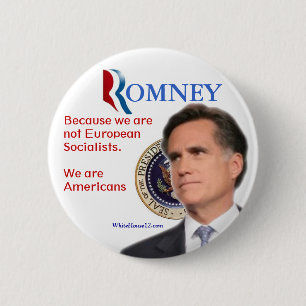 Romney for President Button