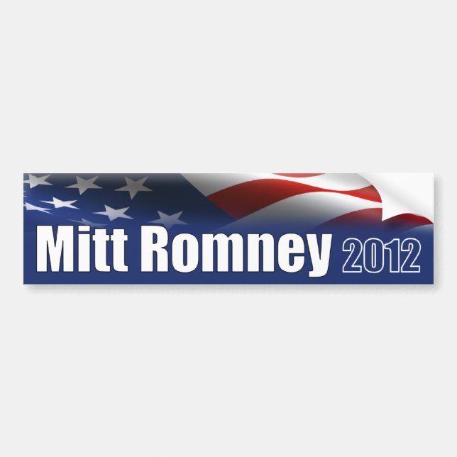 Romney for President - Election Bumper Sticker (Front)
