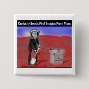 Romney hids Taxes on Mars, Spotted by Curiosity Button