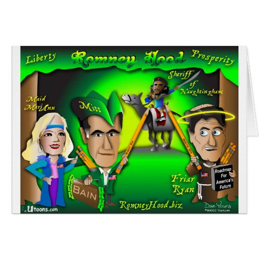 Romney Hood Forest Cards (Front Horizontal)