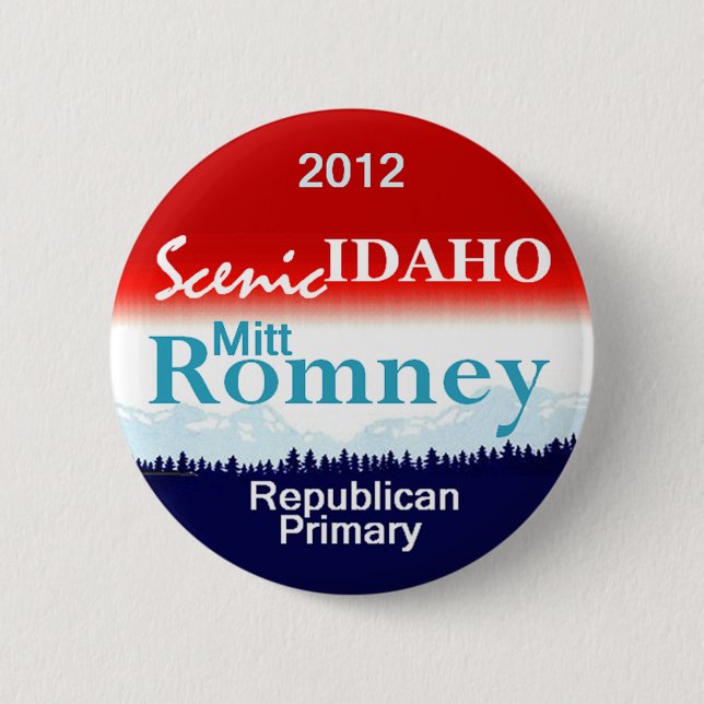 Romney IDAHO Button (Front)