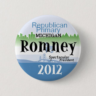 Romney Michigan Button