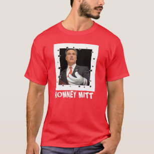Romney mitt red shirt