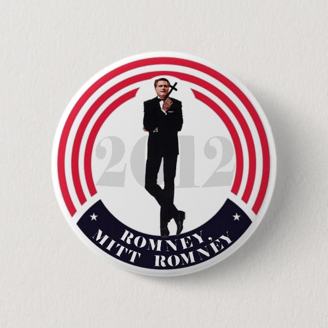 Romney, Mitt Romney Button (Front)