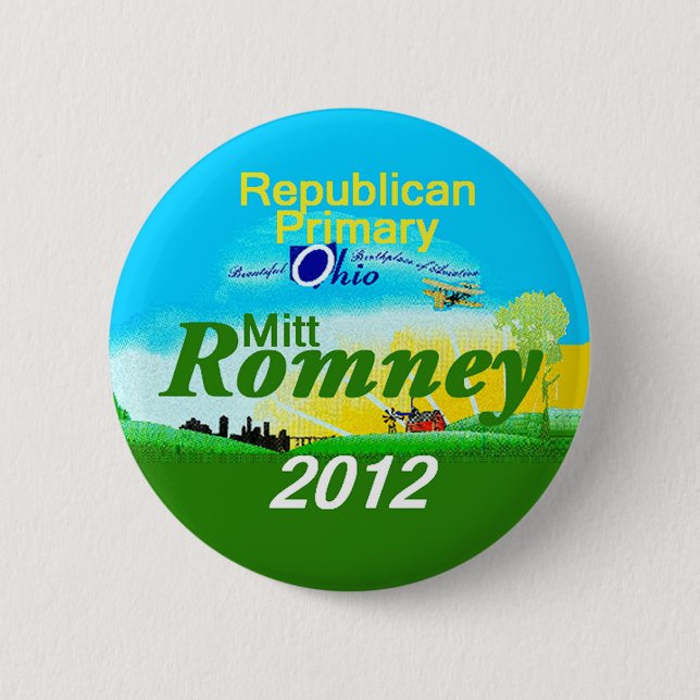 Romney OHIO Button (Front)