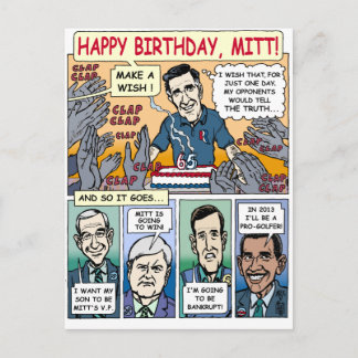 ROMNEY POSTCARD