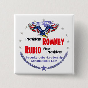 Romney Rubio Button