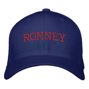 Romney Ryan 12 Embroidered Baseball Cap