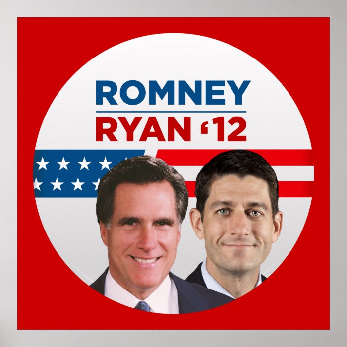 Romney / Ryan '12 Poster