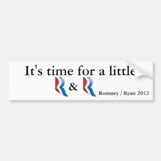 Romney Ryan 2012 Bumper Sticker