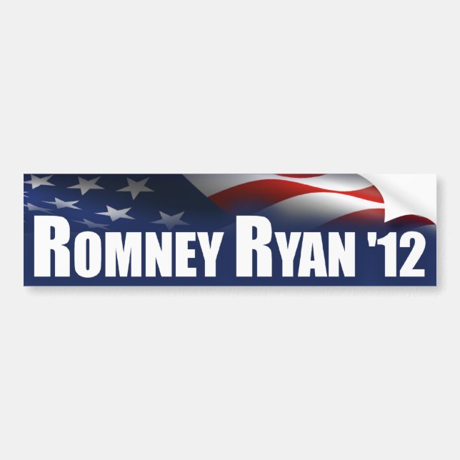 Romney - Ryan - 2012 Bumper Sticker (Front)