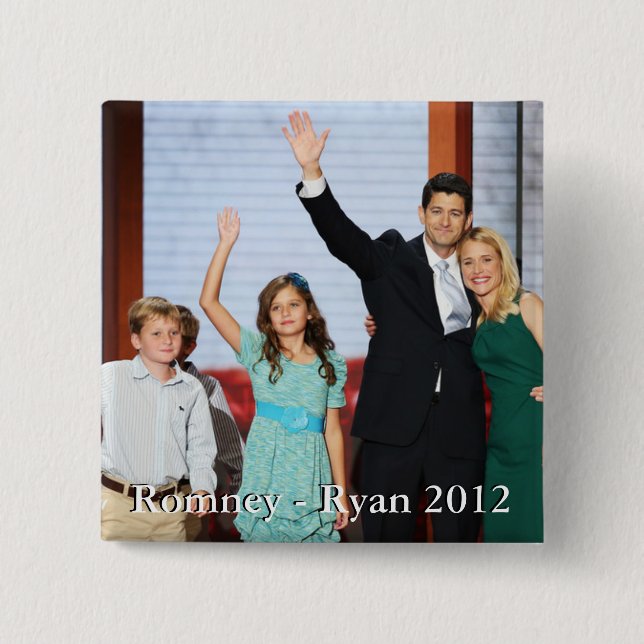 Romney-Ryan 2012!!! Button (Front)