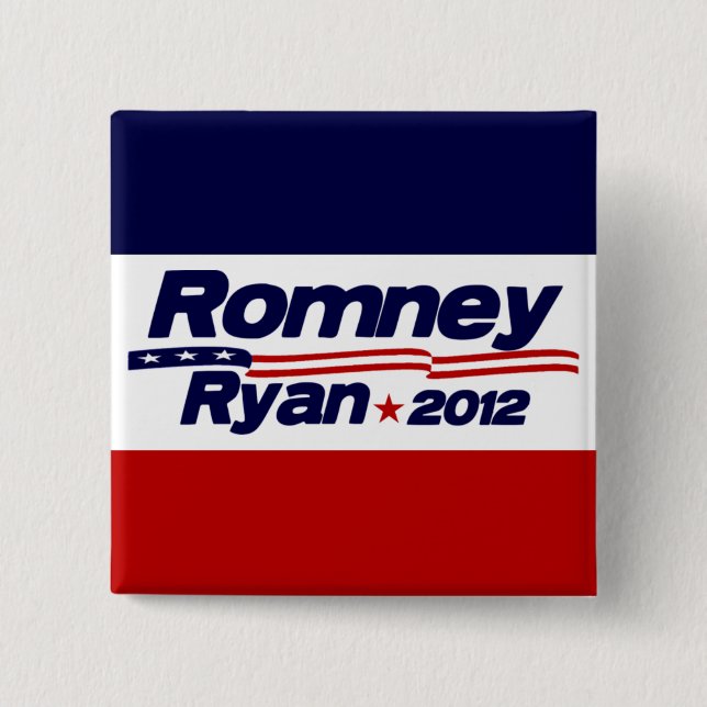 Romney Ryan 2012 Button (Front)