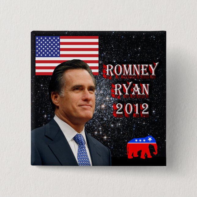 Romney-Ryan 2012 Button (Front)