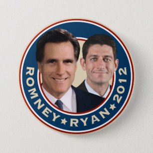Romney-Ryan 2012 Campaign Button