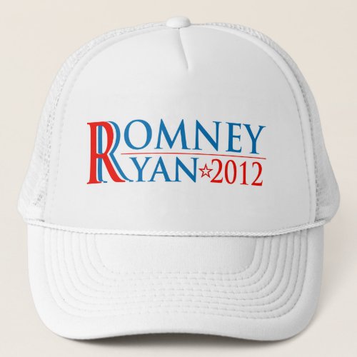 Romney Ryan 2012 Campaign Cap