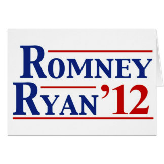 Romney Ryan 2012 Cards