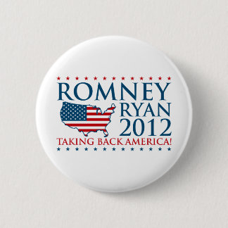 Romney Ryan 2012 Pinback Button