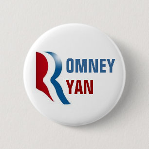 Romney Ryan 2012 Pinback Button