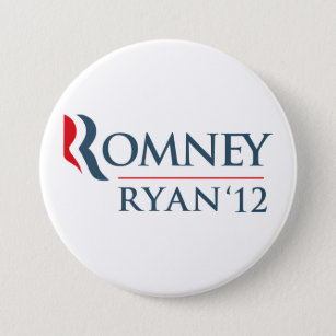 Romney Ryan 2012 Pinback Button
